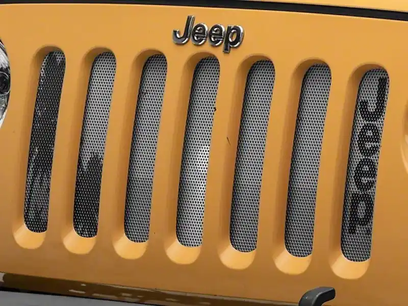 Officially Licensed Jeep 07-18 Jeep Wrangler JK Grille Insert- Sunset Authentic
