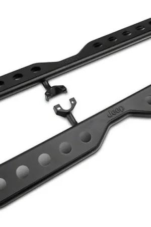 Officially Licensed Jeep 07-18 Jeep Wrangler JK Extreme HD Rocker Steps w/ Jeep Logo Hot Deal
