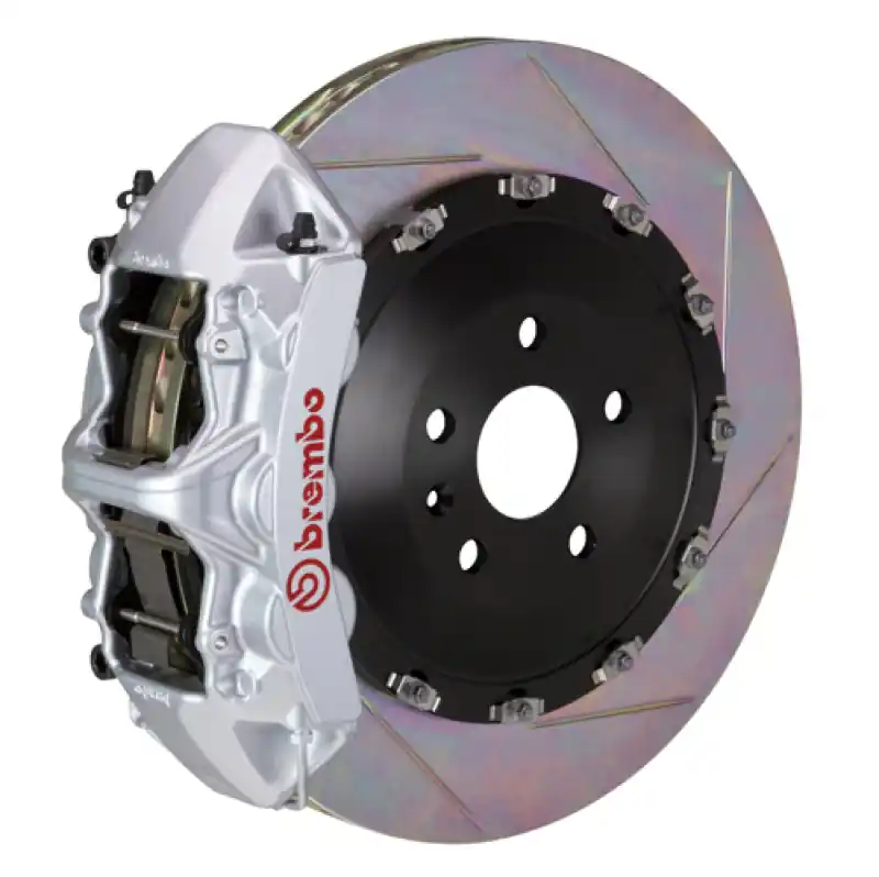 Brembo 03-16 Phantom Sedan/Coupe Front GT BBK 6 Piston Cast 405x34 2pc Rotor Slotted Type1-Silver Super Sale