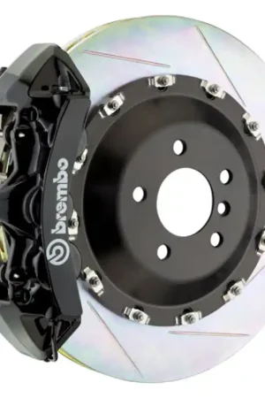 Authentic Brembo 16-20 XC90 Front GT BBK 6 Piston Cast 405x34 2pc Rotor Slotted Type-1-Black