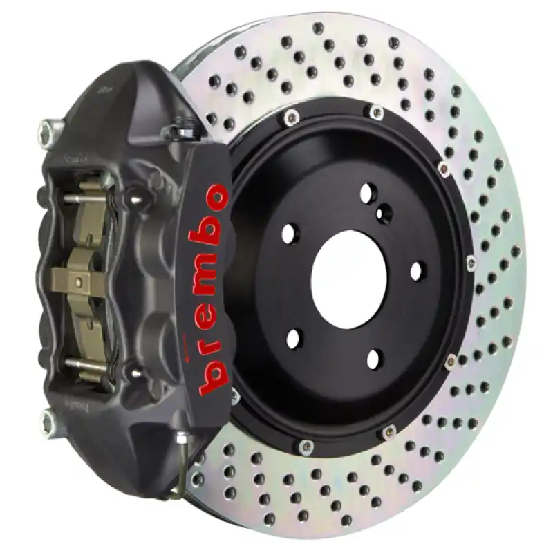 Brembo 08-13 C30 Front GTS BBK 4 Piston Cast 365x29 2pc Rotor Drilled-Black HA Must Have