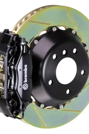 Affordable Brembo 12-16 FR-S/12-20 BRZ/17-20 86 Fr GT BBK 4 Piston Cast 345x28 2pc Rotor Slotted Type1-Black