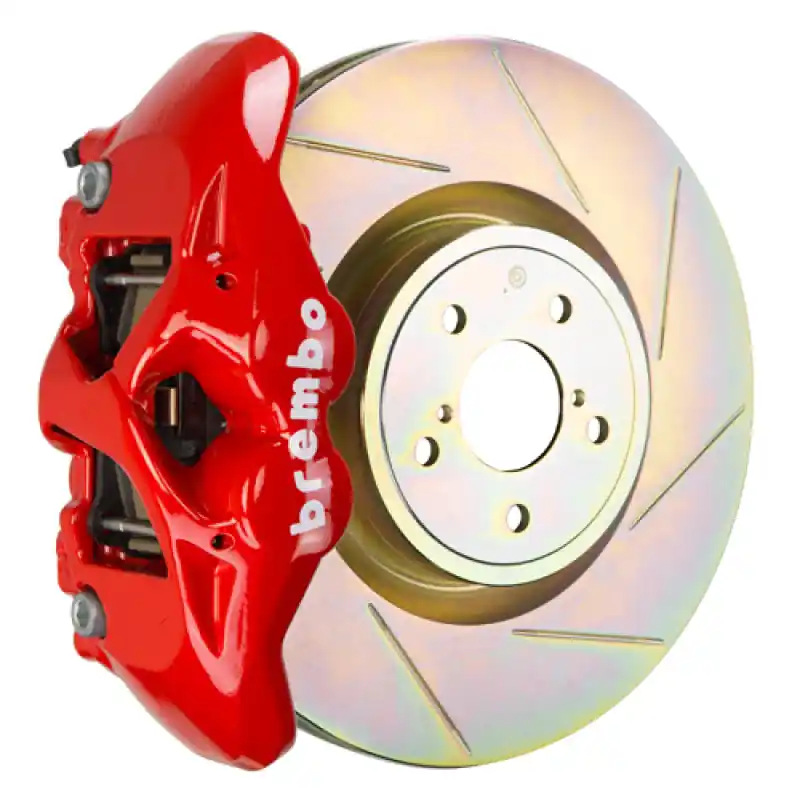 Brembo 15-21 WRX (VA) Front GT BBK 4 Piston Cast 326 x30 1pc Rotor Slotted Type-1-Red Markdown