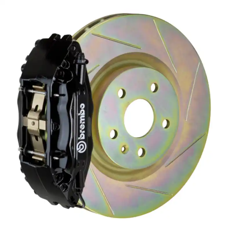 Exclusive Offer Brembo 12-16 FR-S Front GT BBK 4 Piston Cast 326 x30 1pc Rotor Slotted Type1-Black