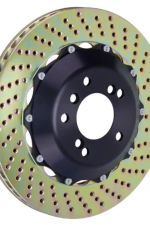 Affordable Brembo 03-10 Viper SRT-10 Rear 2-Piece Discs 355x32 2pc Rotor Drilled