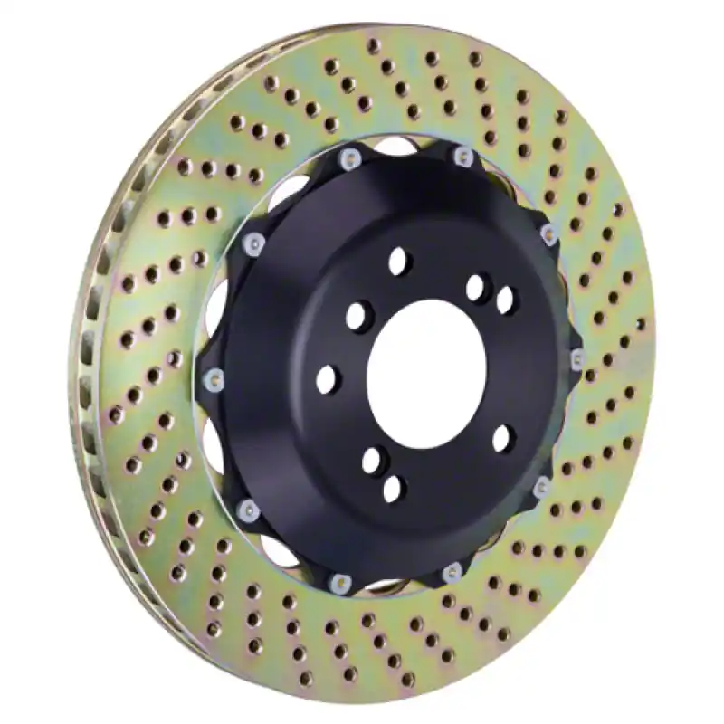Affordable Brembo 03-10 Viper SRT-10 Rear 2-Piece Discs 355x32 2pc Rotor Drilled